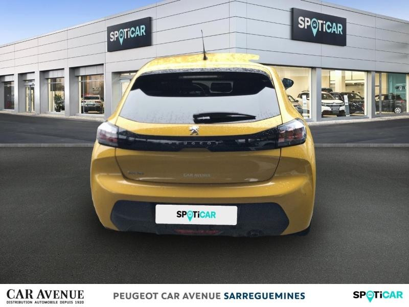 Occasion PEUGEOT 208 1.2 PureTech 100ch S&S Style 118g 2021 Jaune 12590 € à Sarreguemines