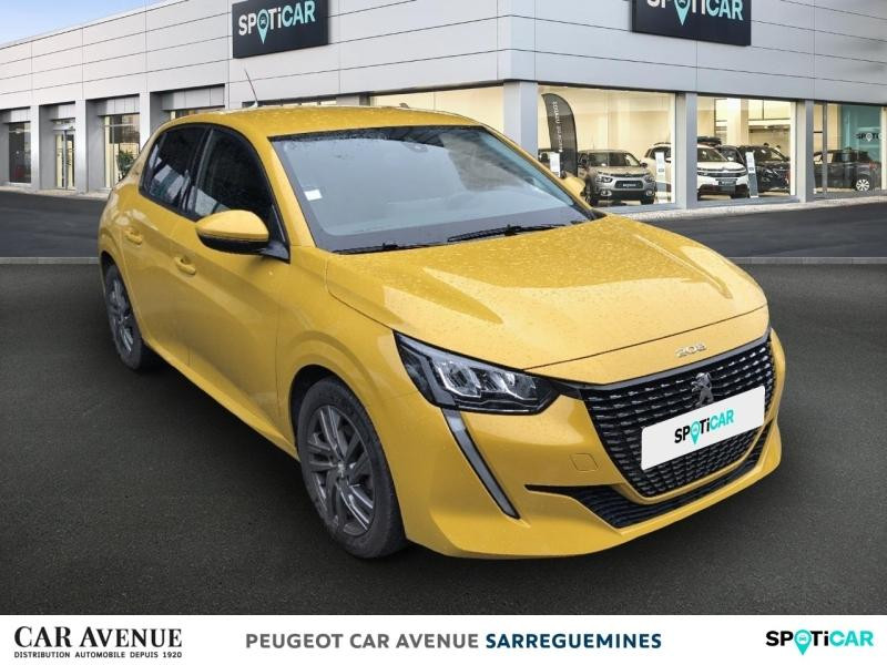 Occasion PEUGEOT 208 1.2 PureTech 100ch S&S Style 118g 2021 Jaune 12590 € à Sarreguemines