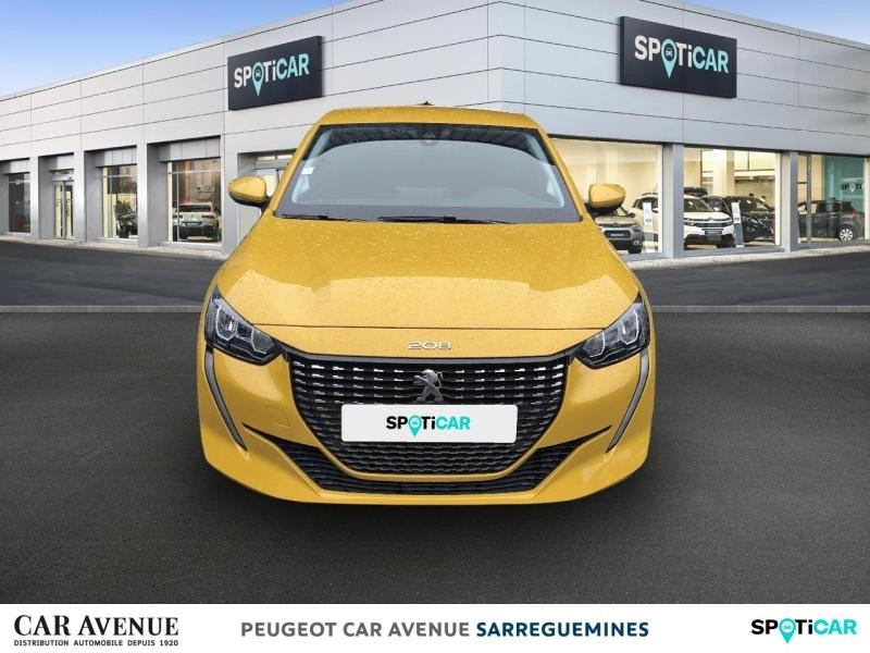 Occasion PEUGEOT 208 1.2 PureTech 100ch S&S Style 118g 2021 Jaune 12590 € à Sarreguemines