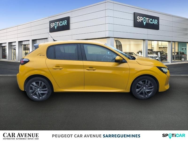 Occasion PEUGEOT 208 1.2 PureTech 100ch S&S Style 118g 2021 Jaune 12590 € à Sarreguemines