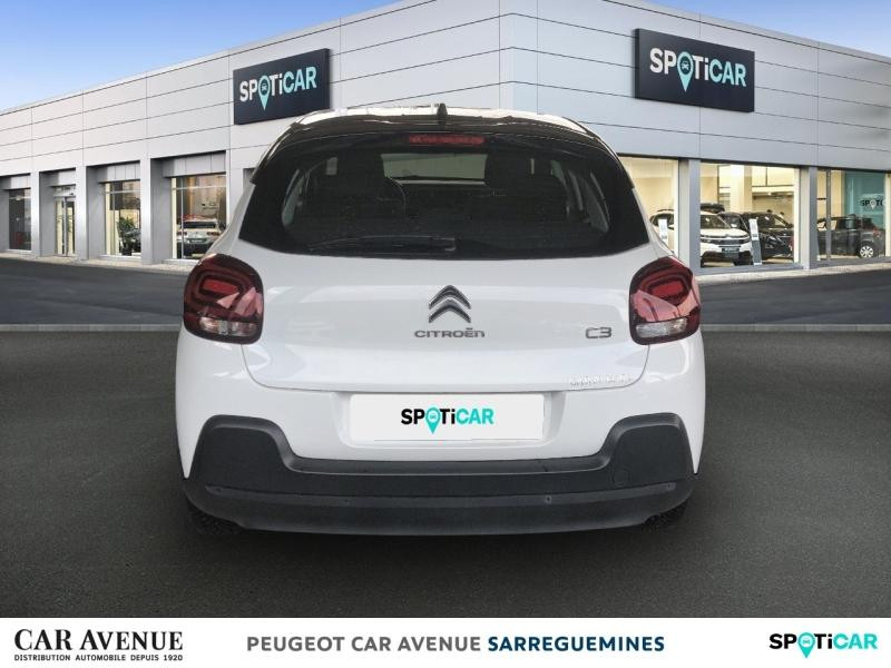 Occasion CITROEN C3 1.2 PureTech 83ch S&S Feel Pack 2021 Blanc Banquise (O) 10490 € à Sarreguemines