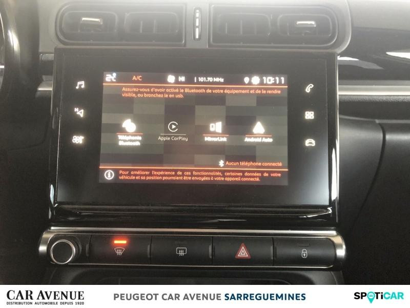 Occasion CITROEN C3 1.2 PureTech 83ch S&S Feel Pack 2021 Blanc Banquise (O) 10490 € à Sarreguemines