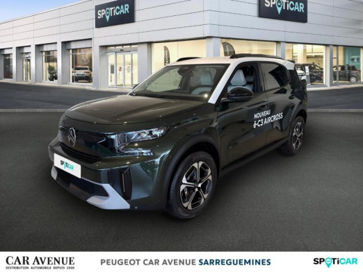 Occasion CITROEN C3 Aircross Electrique 113ch MAX 2025 Vert Montana (M) + Blanc Opale 28 990 € à Sarreguemines