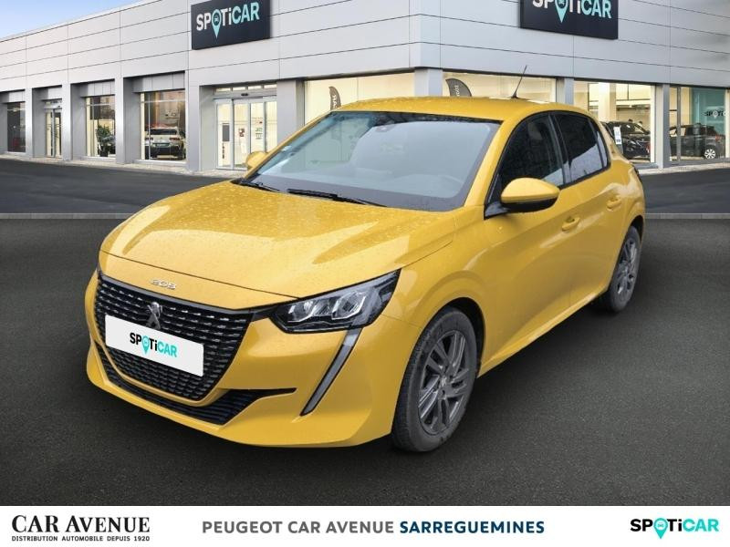 Used PEUGEOT 208 1.2 PureTech 100ch S&S Style 118g 2021 Jaune € 12190 in Sarreguemines