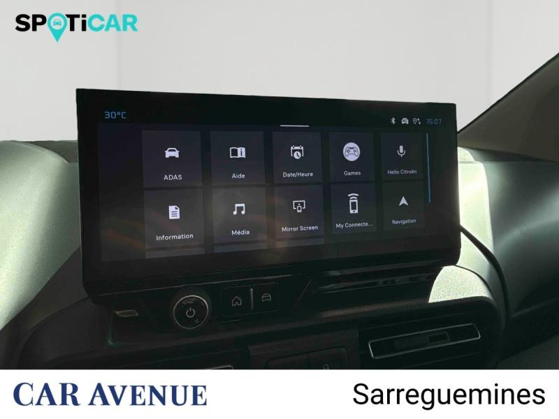 Used CITROEN Berlingo M 1.5 BlueHDi 100ch S&S MAX 5 places 2026 Kiama Blue (M) € 31990 in Sarreguemines