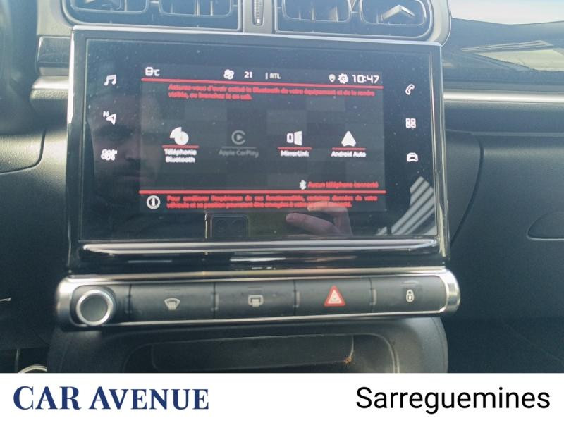 Occasion CITROEN C3 1.2 PureTech 83ch S&S Shine 2021 Blanc Banquise (O) 10890 € à Sarreguemines