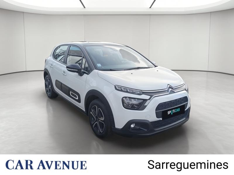 Occasion CITROEN C3 1.2 PureTech 83ch S&S Shine 2021 Blanc Banquise (O) 10890 € à Sarreguemines