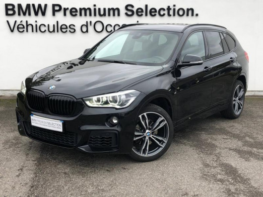 Occasion BMW X1 sDrive18iA 140ch M Sport DKG7 2017 Saphirschwarz 29 990 € à Metz