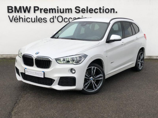 Occasion BMW X1 xDrive18dA 150ch M Sport 2017 Mineralweiss 32 490 € à Metz