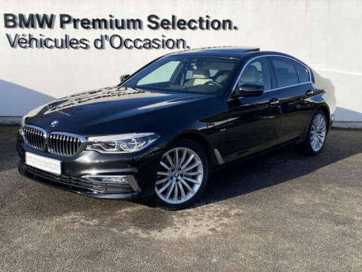 Occasion BMW Série 5 520dA xDrive 190ch Luxury 2019 Saphirschwarz 37 990 € à Metz