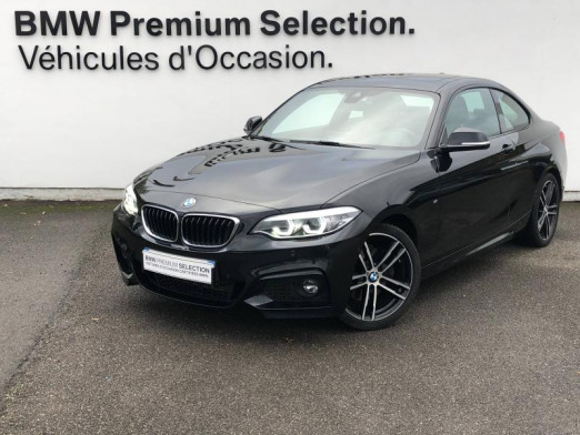Occasion BMW Série 2 Coupé 220dA 190ch M Sport 2018 Saphirschwarz 31 590 € à Metz