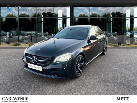 Occasion MERCEDES-BENZ Classe C 200 184ch AMG Line 9G Tronic 2020 Noir obsidienne 36 999 € à Metz