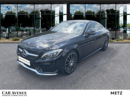 Occasion MERCEDES-BENZ Classe C Coupé 220 d 170ch Sportline 9G-Tronic 2017 Noir obsidienne 31 999 € à Metz