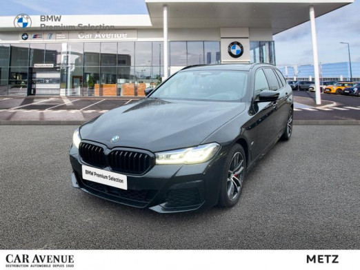 Occasion BMW Série 5 Touring 540dA xDrive 340ch M Sport Steptronic 2021 Saphirschwarz métallisé 69 998 € à Metz