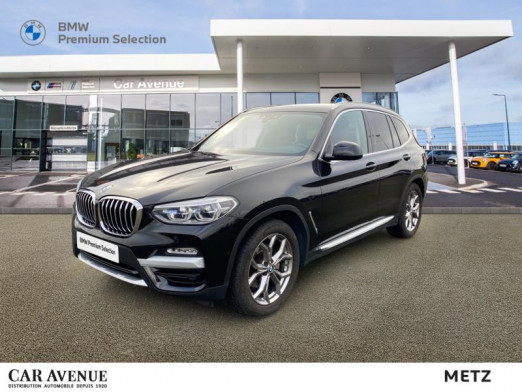 Occasion BMW X3 xDrive20dA 190ch xLine Euro6c 2019 Saphirschwarz 33 999 € à Metz