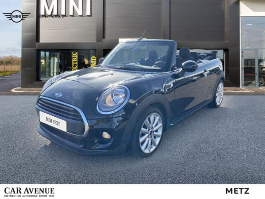 Occasion MINI Cabrio Cooper D 116ch Chili BVA 2017 Midnight Black 22 499 € à Metz
