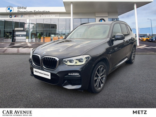 Used BMW X3 xDrive20dA 190ch  M Sport 2019 Saphirschwarz € 41,899 in Metz