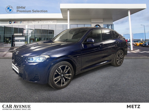 Occasion BMW X4 xDrive20d 190ch M Sport 2022 BMW Ind Tansanitblau métallisé 54 999 € à Metz