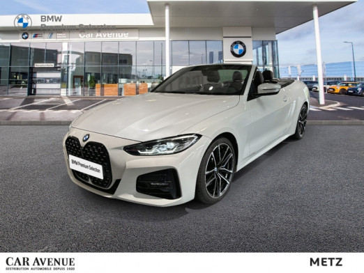 Occasion BMW Série 4 Cabriolet 430iA 252ch M Sport Euro6d-T 2021 Brillantweiss (BMW Individual) 46 999 € à Metz