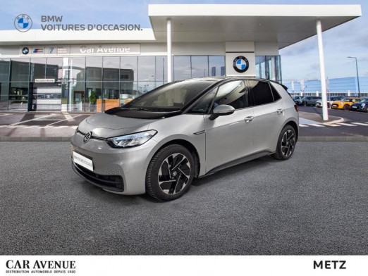 Occasion VOLKSWAGEN ID.3 204ch Pro Performance 58 kWh Active 2022 Gris Argent Métal/Toit/Hayon Noir 23 999 € à Metz