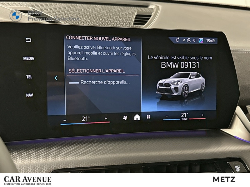 Occasion BMW X2 sDrive20dA 163ch M Sport DKG7 2024 Skyscraper Grey métallisé 54990 € à Metz