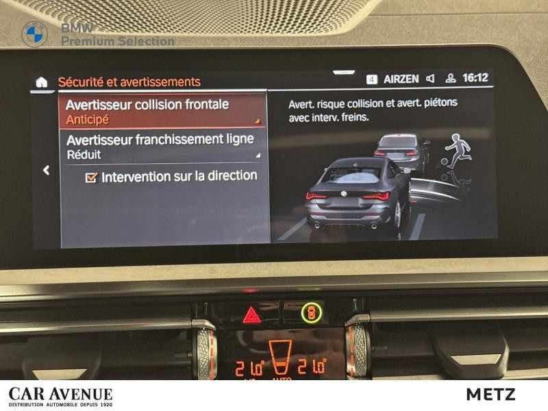 Occasion BMW Série 4 Coupé 420dA 190ch M Sport 2021 Saphirschwarz métallisé 39999 € à Metz