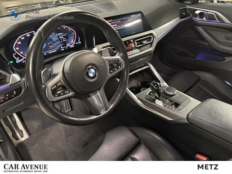 Occasion BMW Série 4 Coupé 420dA 190ch M Sport 2021 Saphirschwarz métallisé 39999 € à Metz