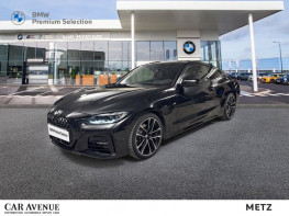 Occasion BMW Série 4 Coupé 420dA 190ch M Sport 2021 Saphirschwarz métallisé 40999 € à Metz