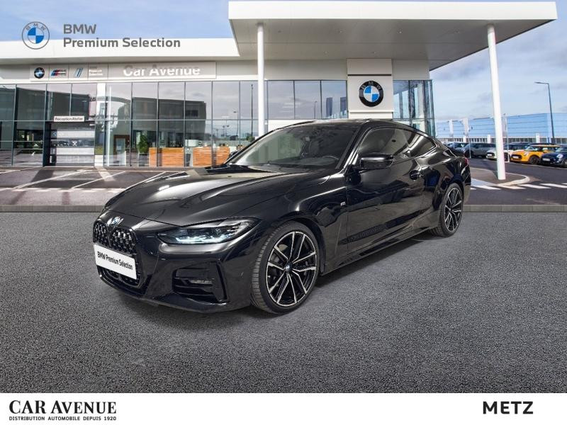Occasion BMW Série 4 Coupé 420dA 190ch M Sport 2021 Saphirschwarz métallisé 39999 € à Metz