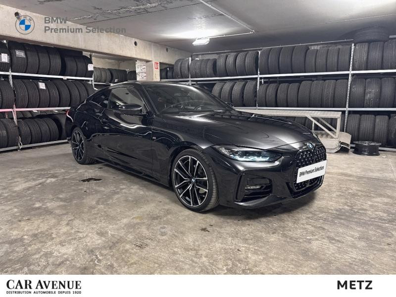 Occasion BMW Série 4 Coupé 420dA 190ch M Sport 2021 Saphirschwarz métallisé 39999 € à Metz