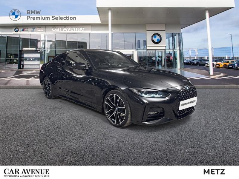 Occasion BMW Série 4 Coupé 420dA 190ch M Sport 2021 Saphirschwarz métallisé 39999 € à Metz