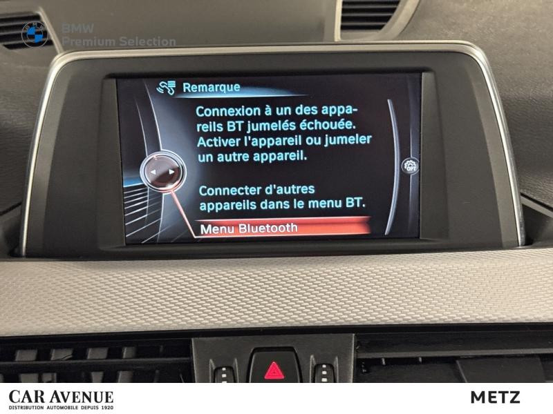 Occasion BMW X1 sDrive18dA 150ch M Sport 2017 Saphirschwarz 21999 € à Metz