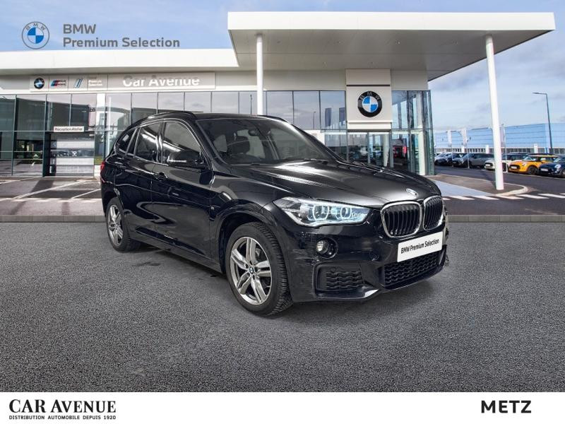 Occasion BMW X1 sDrive18dA 150ch M Sport 2017 Saphirschwarz 21999 € à Metz