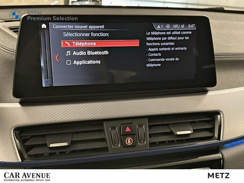 Occasion BMW X2 xDrive25eA 220ch M Sport Euro6d-T 6cv 2024 Saphirschwarz métallisé 52999 € à Metz