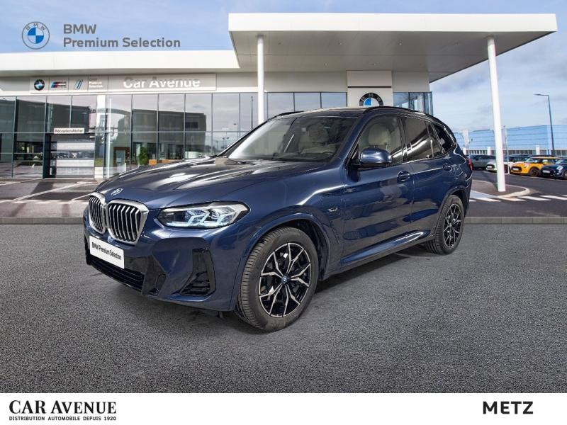 Occasion BMW X3 xDrive30e 292ch M Sport 2022 Phytonicblau métallisé 46999 € à Metz