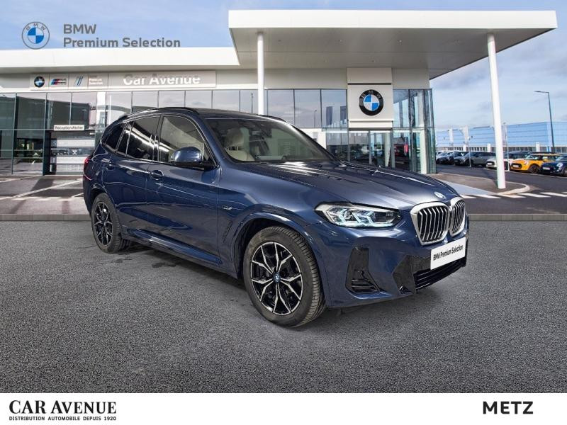 Occasion BMW X3 xDrive30e 292ch M Sport 2022 Phytonicblau métallisé 46999 € à Metz