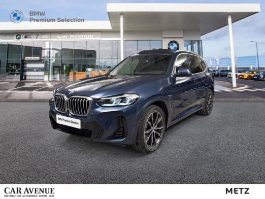 Occasion BMW X3 xDrive30e 292ch M Sport 2022 Phytonicblau métallisé 50 399 € à Metz