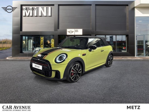 Occasion MINI Cabrio John Cooper Works 231ch Edition Premium Plus BVA8 2022 Zesty Yellow 37 999 € à Metz