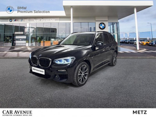 Occasion BMW X3 xDrive30dA 265ch M Sport 2020 Carbonschwarz métallisé 38 999 € à Metz