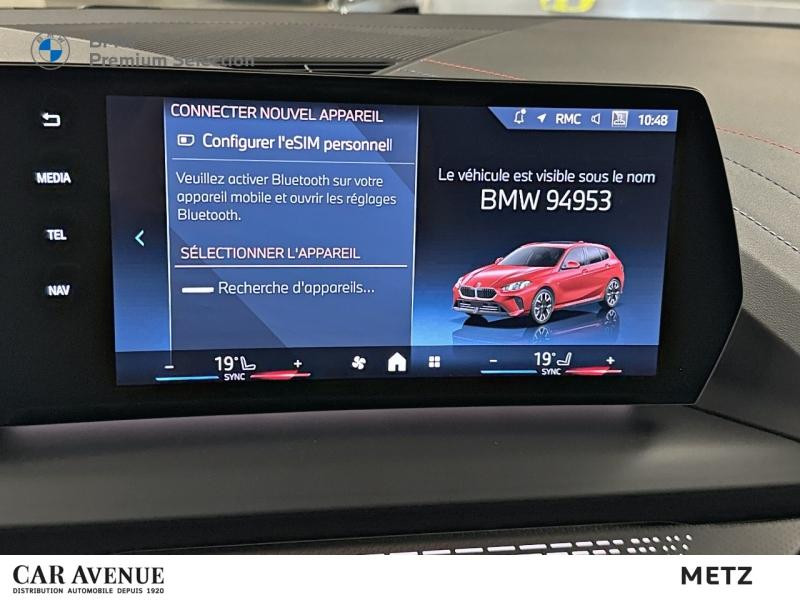 Occasion BMW Série 1 120A 170ch M Sport DKG7 2025 Fire Red métallisé 47599 € à Metz