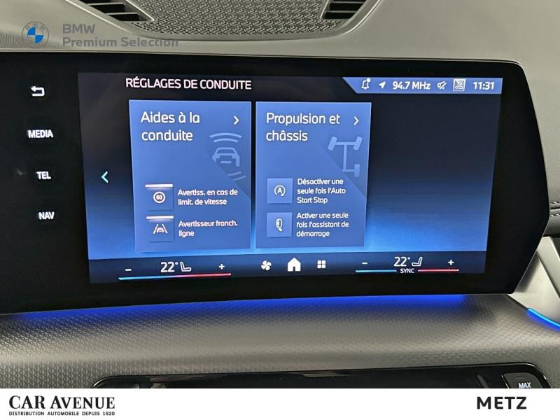 Occasion BMW X1 sDrive18i 136ch M Sport 2025 Saphirschwarz métal 53999 € à Metz