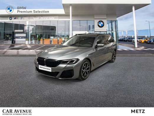 Occasion BMW Série 5 Touring 530eA xDrive 292ch M Sport Steptronic 10cv 2022 Bluestone métallisé 51 999 € à Metz