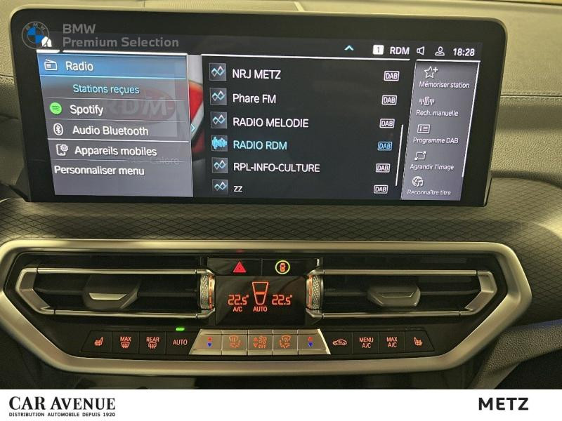 Occasion BMW X3 xDrive30e 292ch M Sport 2022 M Carbonschwarz métallisé 52999 € à Metz