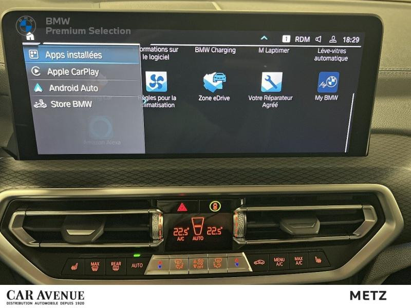 Occasion BMW X3 xDrive30e 292ch M Sport 2022 M Carbonschwarz métallisé 52999 € à Metz