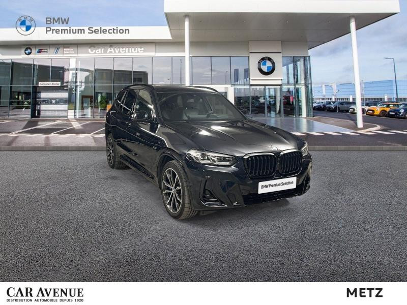 Occasion BMW X3 xDrive30e 292ch M Sport 2022 M Carbonschwarz métallisé 52999 € à Metz