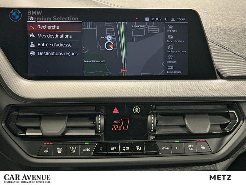 Occasion BMW Série 1 118iA 136ch M Sport DKG7 2022 Saphirschwarz métallisé 31599 € à Metz