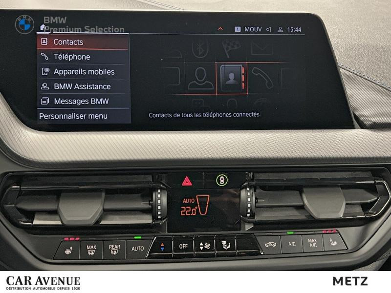 Occasion BMW Série 1 118iA 136ch M Sport DKG7 2022 Saphirschwarz métallisé 31599 € à Metz