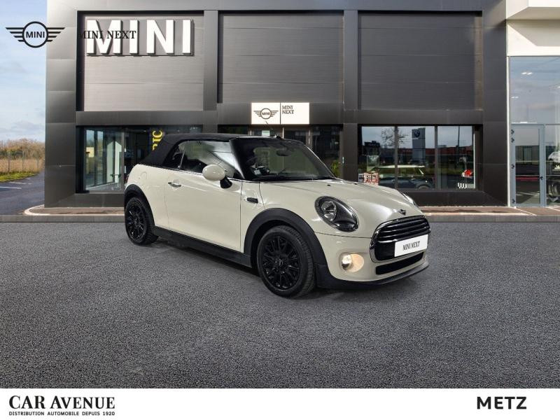 Occasion MINI Cabrio Cooper 136ch Euro6d-T 2019 Blanc 17999 € à Metz