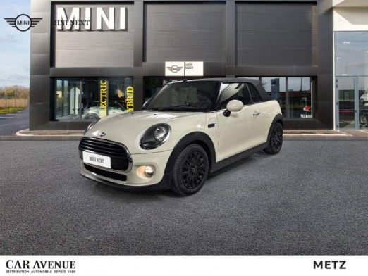 Occasion MINI Cabrio Cooper 136ch Euro6d-T 2019 Blanc 17 999 € à Metz