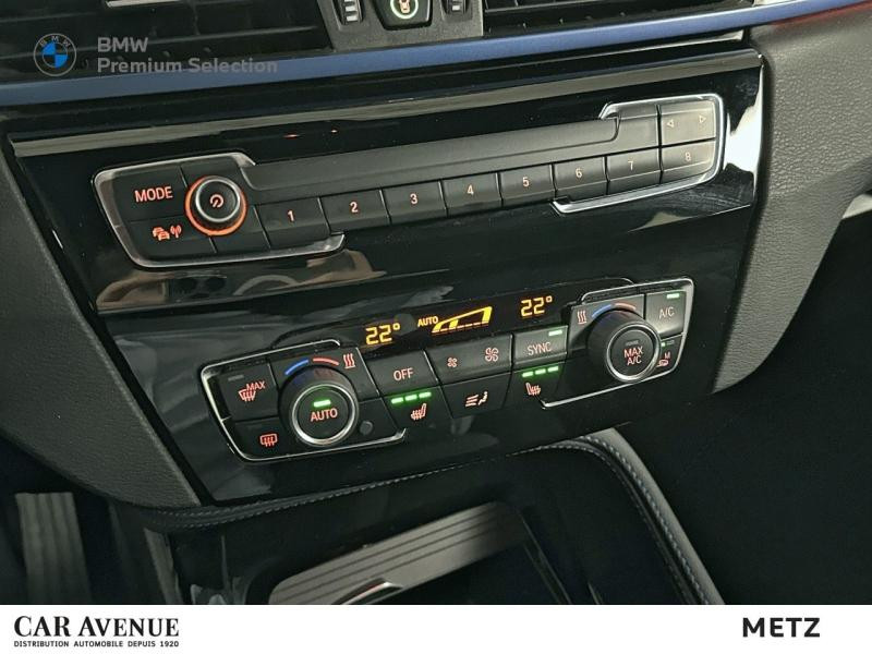 Occasion BMW X1 sDrive18iA 140ch M Sport DKG7 Euro6d-T 2019 Glaciersilber 26599 € à Metz